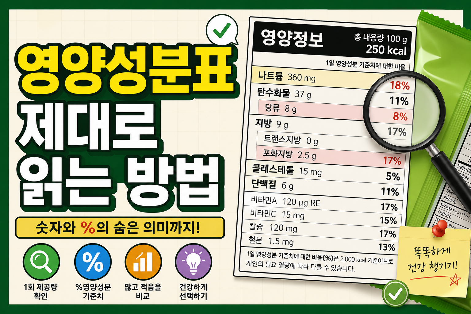 영양성분표 제대로 읽는 법 썸네일