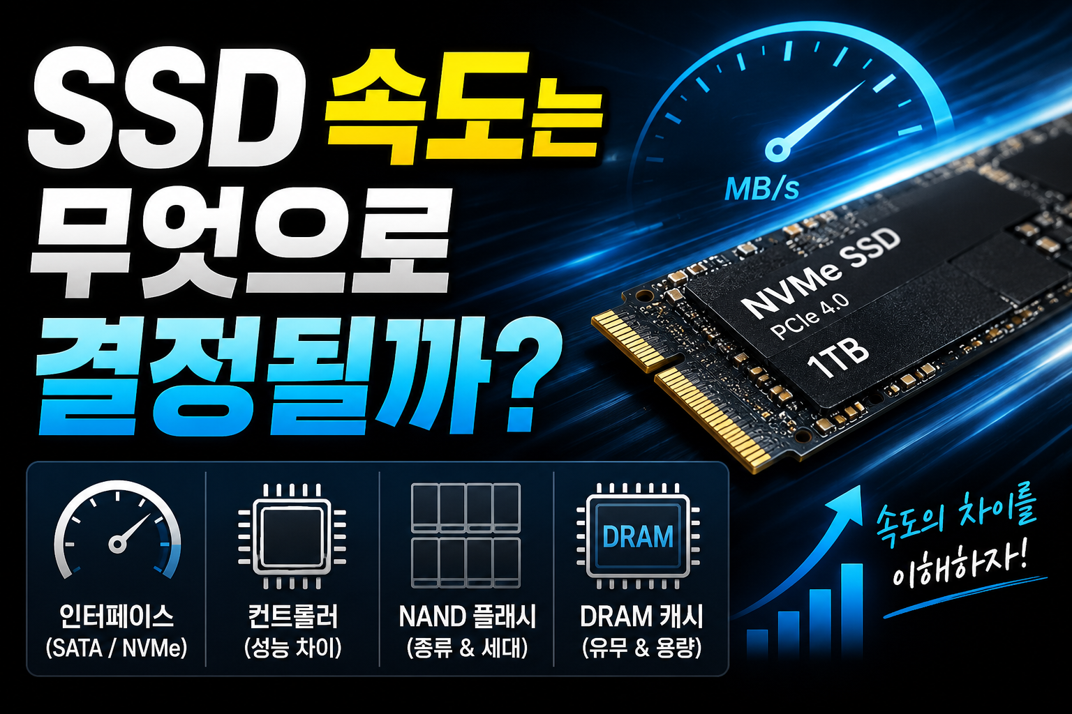 SSD 속도 결정 요소 분석 썸네일