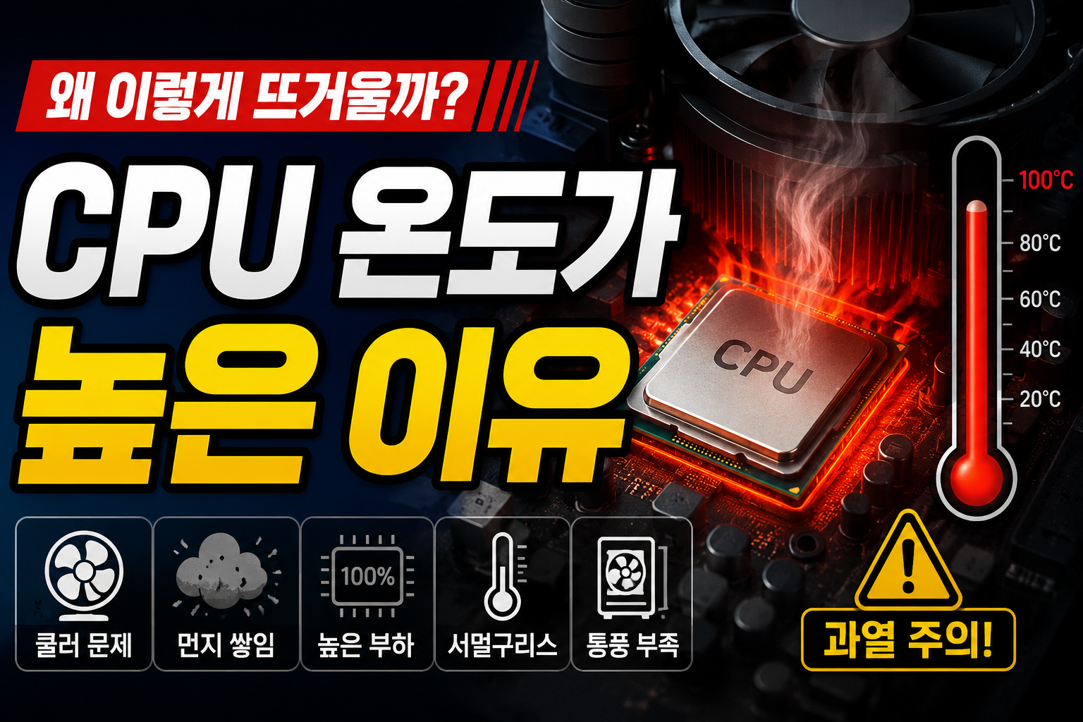 CPU 온도 과열 원인 분석 썸네일