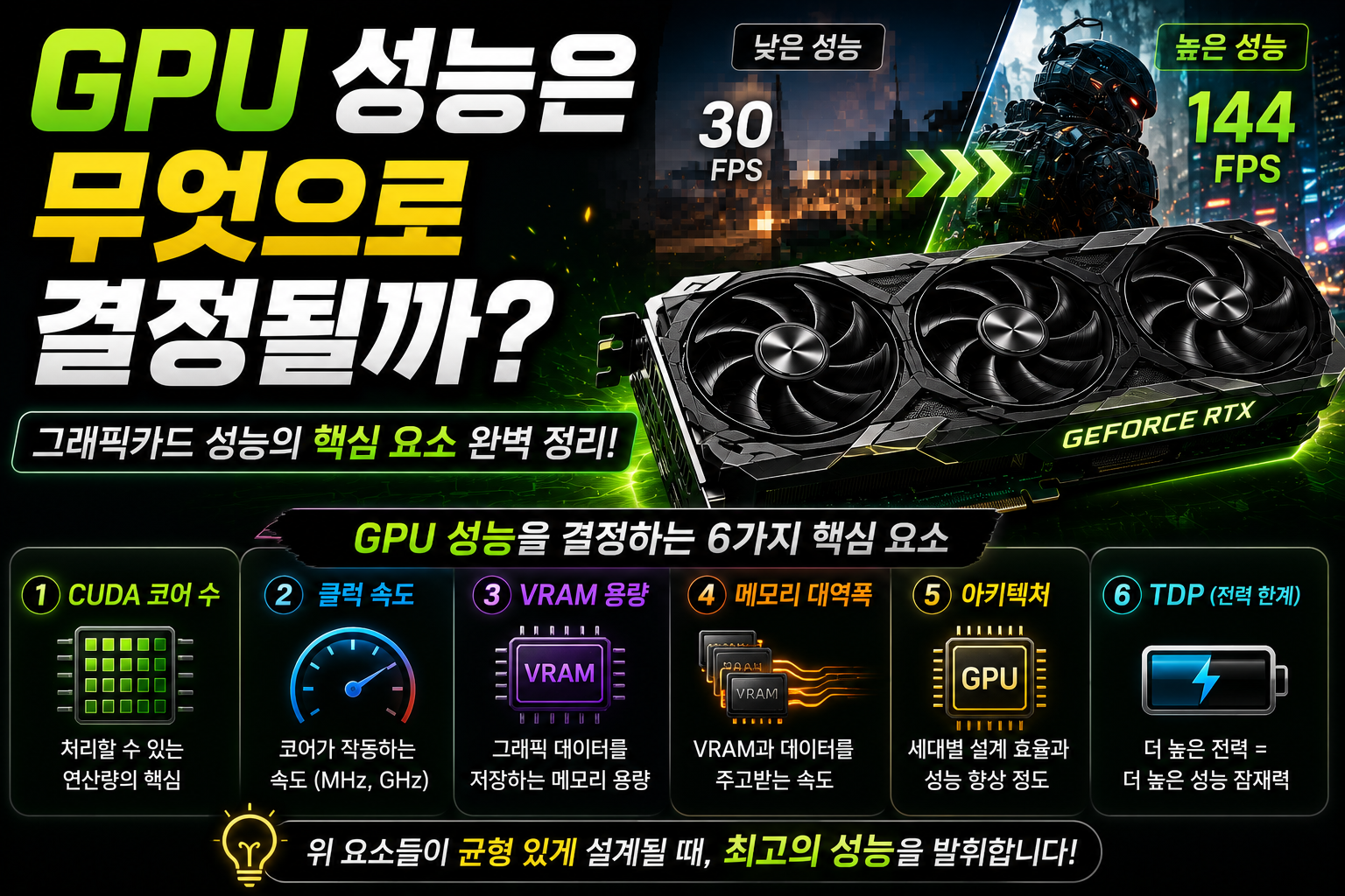 GPU 성능을 결정하는 6가지 요소 썸네일