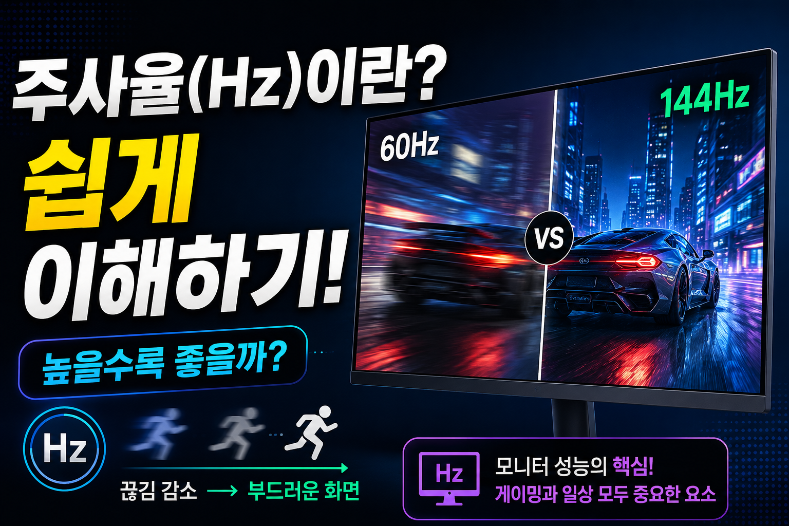 주사율 이해하기: 더 부드러운 화면 썸네일