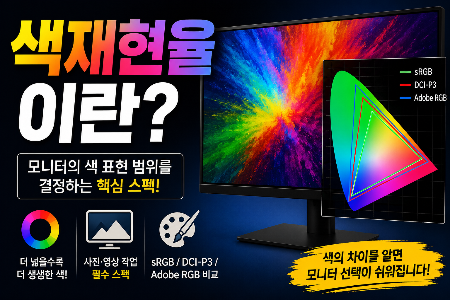 색재현율로 모니터 선택하기 썸네일