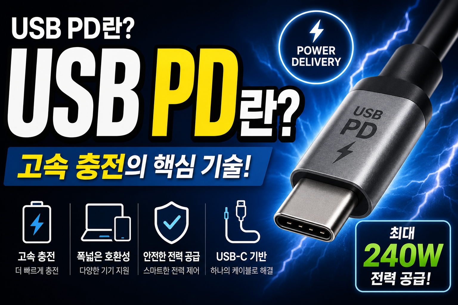 USB PD 고속 충전의 미래 썸네일