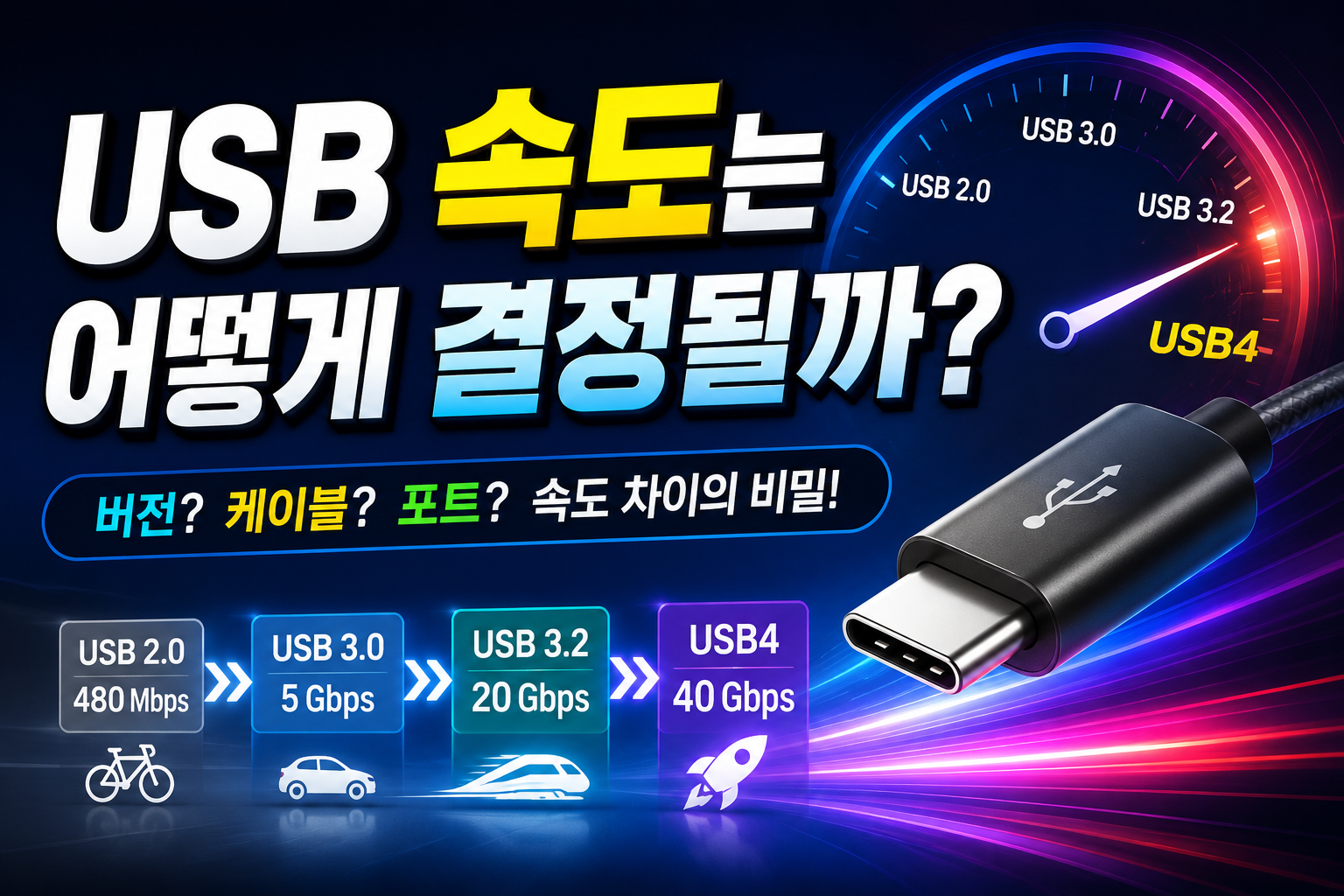 USB 속도 결정의 비밀 썸네일