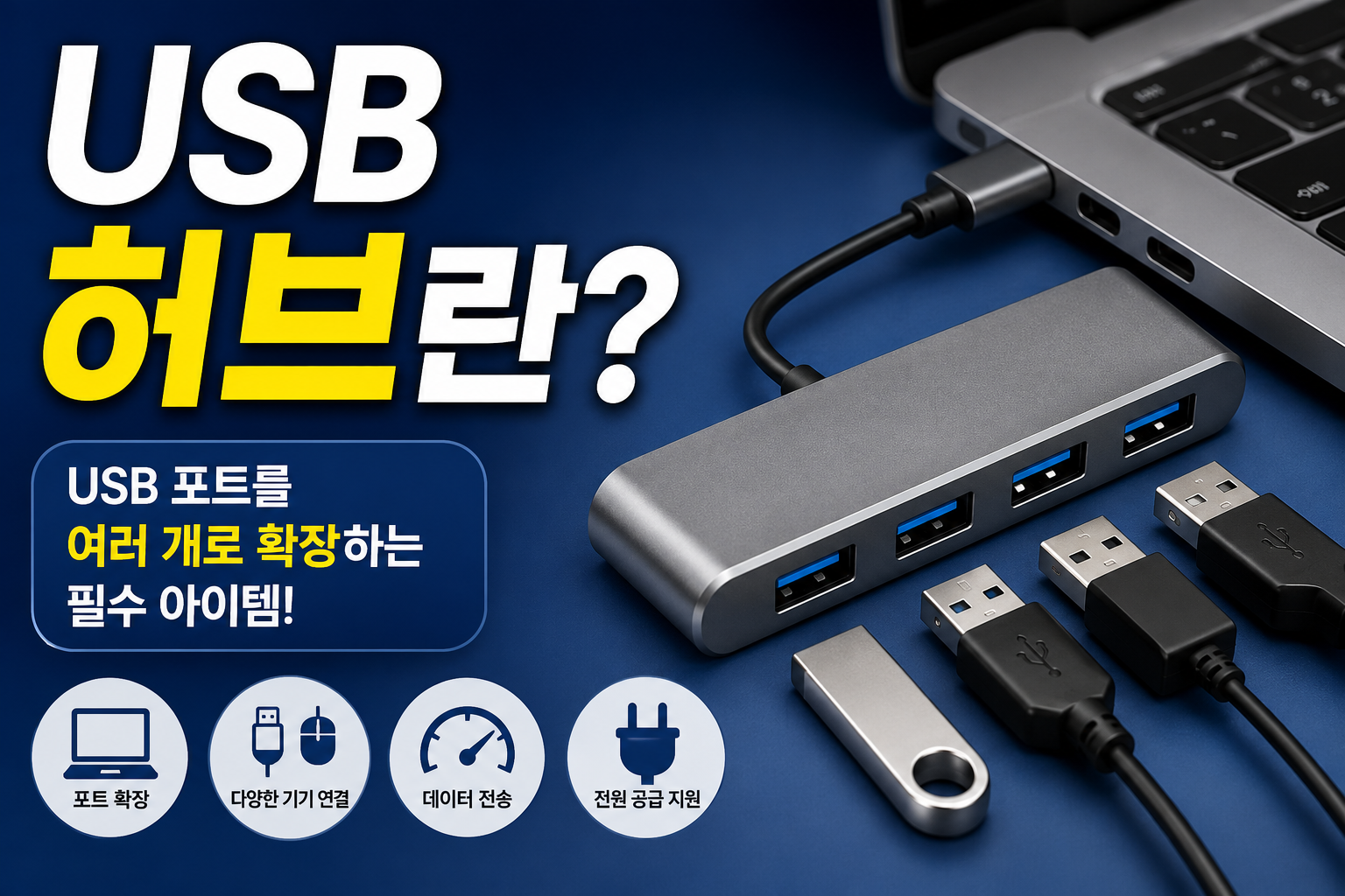 USB 허브 소개: 다양한 기기 연결 썸네일