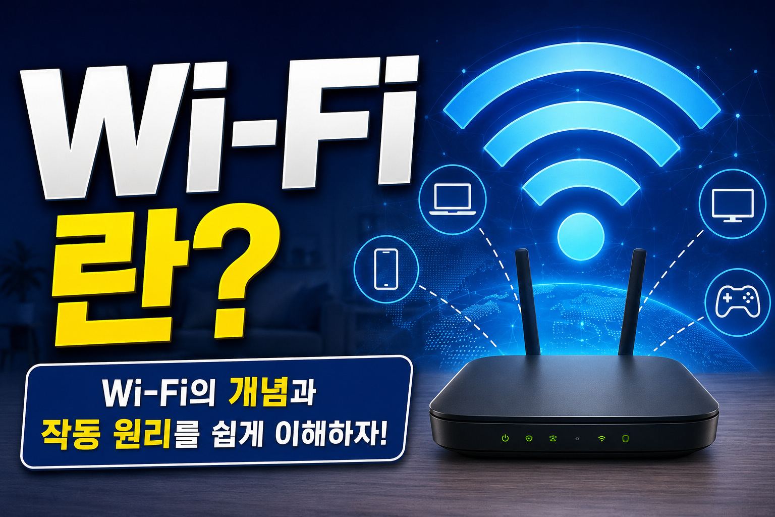 Wi‑Fi란? 초간단 네트워크 가이드 썸네일
